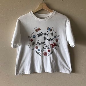2 for $15 UNIQLO X Disney boxy cropped graphic tee